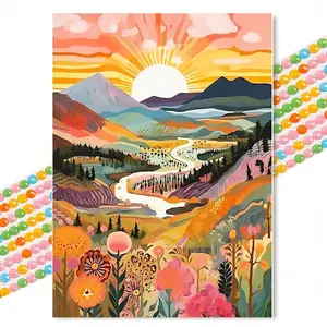 Healing Valley Diamond Art, Diamond Painting Kit, Round Drill 30x40cm, Bedroom & Living Room Decor, DIY Gift for Artsy Lovers, Model Xinghao Tik-114