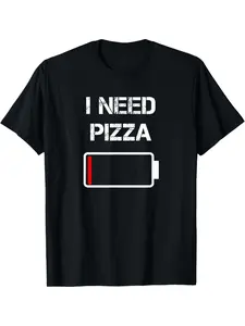 Italian food| Pizza Lover| Funny Pizza T-Shirt Summer Comfortable Casual Short Sleeve T-Shirt