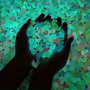 40 Pcs Glow-In-The-Dark Mini Duck Figurines, Mixed Colors Resin Ducks Decorations, Ornaments, Cute Collectible Office & Home Party Gifts, Resin Animal Sculptures