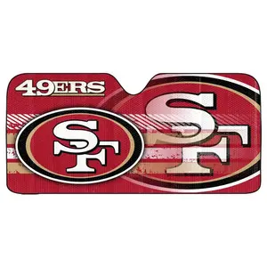 San Francisco 49ers Auto Sun Shade - 59"x27"