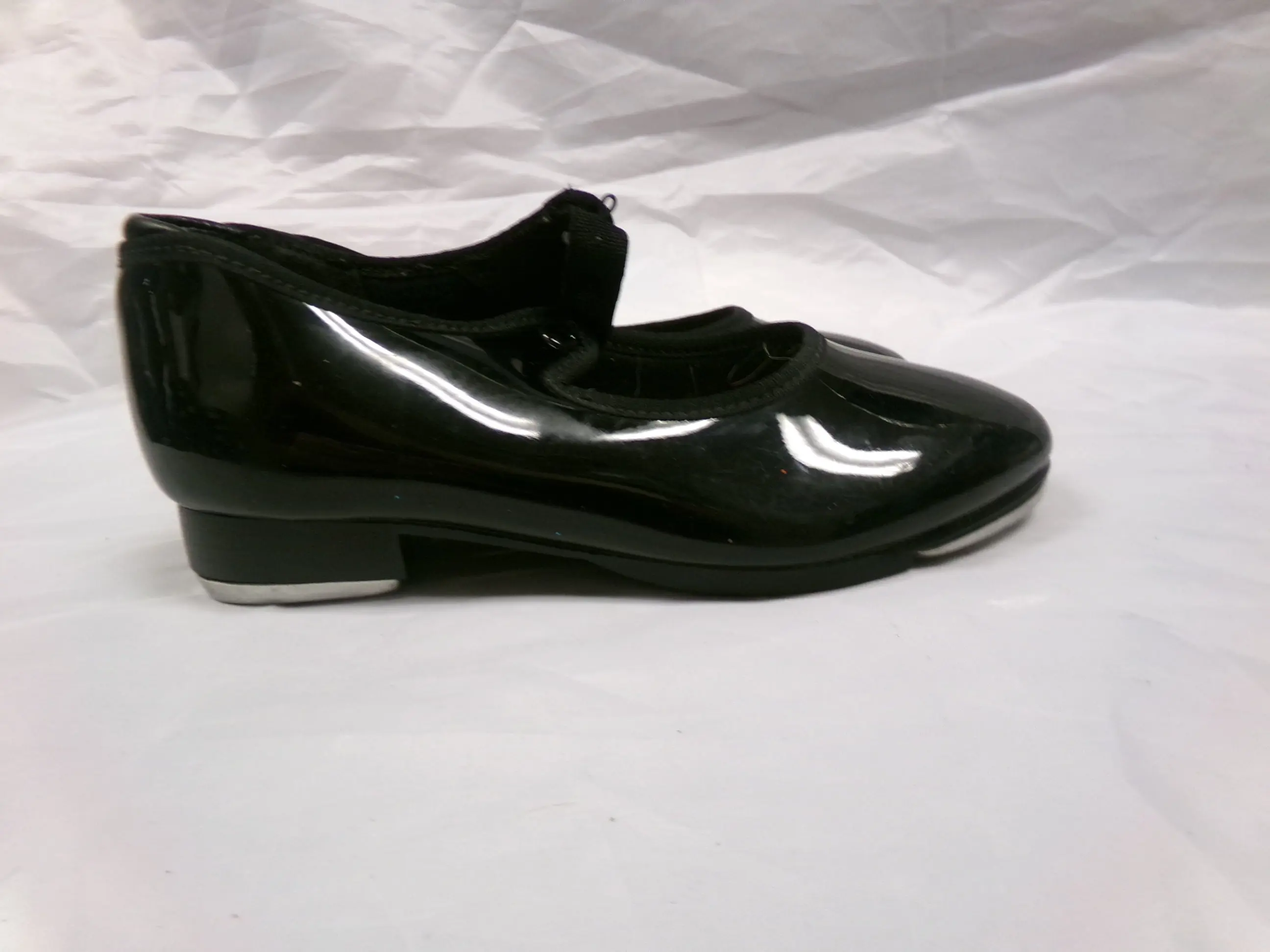 Pre-Owned Tap Shoes Capezio Big Kids 11.5M Tyette Man Made Elastic Student