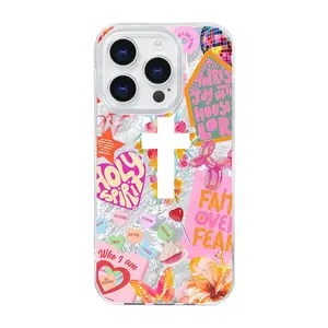Pink Coquette Collage Phone Case , TPU Soft Silicone , Fully Protected and Fall Proof For iPhone 17 16 15 14 13 12 11 Pro Max X Plus Air Cross Cover