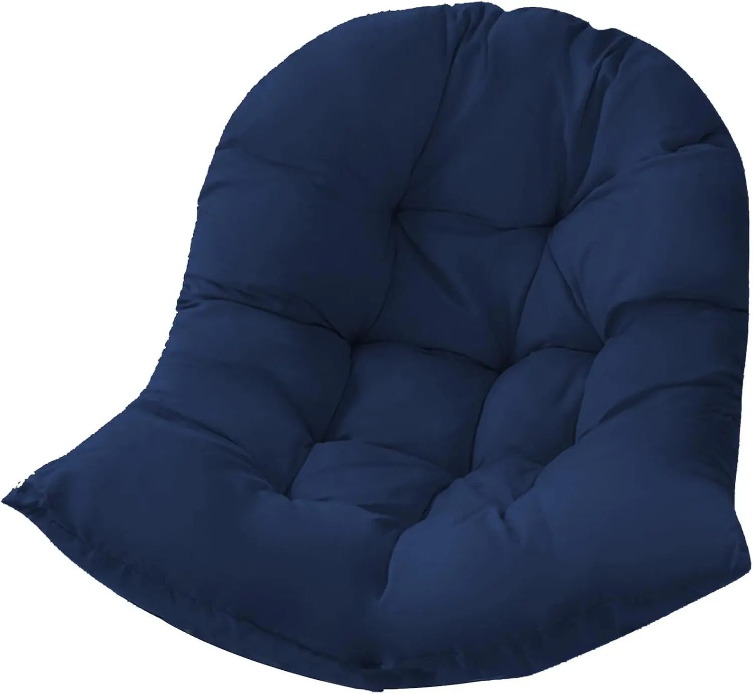 Hammock Swing Egg Chair Cushion Replacement, Hanging Basket Seat Pillow| Thick, 31.5 x 43.3 inches, High Elasticity Cotton, Soft Back Pads, Indoor, Outdoor, Garden, Office, Patio, Porch, Furniture