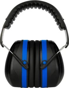 G & F Products 12010BL Highest NRR Safety Muffs-Professional Defenders Adjustable Headband Ear Protection, Shooting Hearing Protector Earmuffs Fits Adults to Kids, one Size