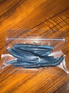 Berry Blue 4 Inch Senko Worms 10 Pack