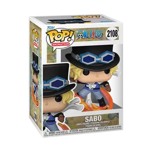 Funko Pop! One Piece - Sabo Attacking with Pipe #2108 Collectible Pop Vinyl Figure
