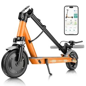 28Mph Electric Scooter for Adults & Teens– 350W Motor Battery,  10inch Solid Tires,36V 10.5Ah ,35/45 Max Range, Charge Time 4/5 h, Foldable E-Scooter with App Control & Disc Braking System for Smart APP Contro High-Performance Commuting