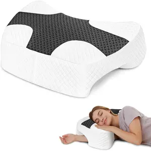 Side Sleeper Pillow with Arm Hole,   System, Newly Upgrade Arm Pillow for  and  ,  Memory , Suitable for Side,  and  Sleepers - Grey