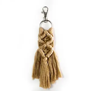 Cora Macrame Keychain - Final Sale