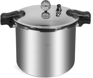 Barton Pressure Canner Release Valve Aluminum Canning Pot Cooker Pot Stove Top Instant Fast Cooking Pot Stewing Locking System (22 Quarts)