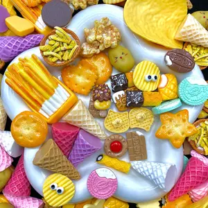 Sweet & Salty  – Mixed-Size Resin Cabochons for DIY Crafts, Phone Cases & Resin Art