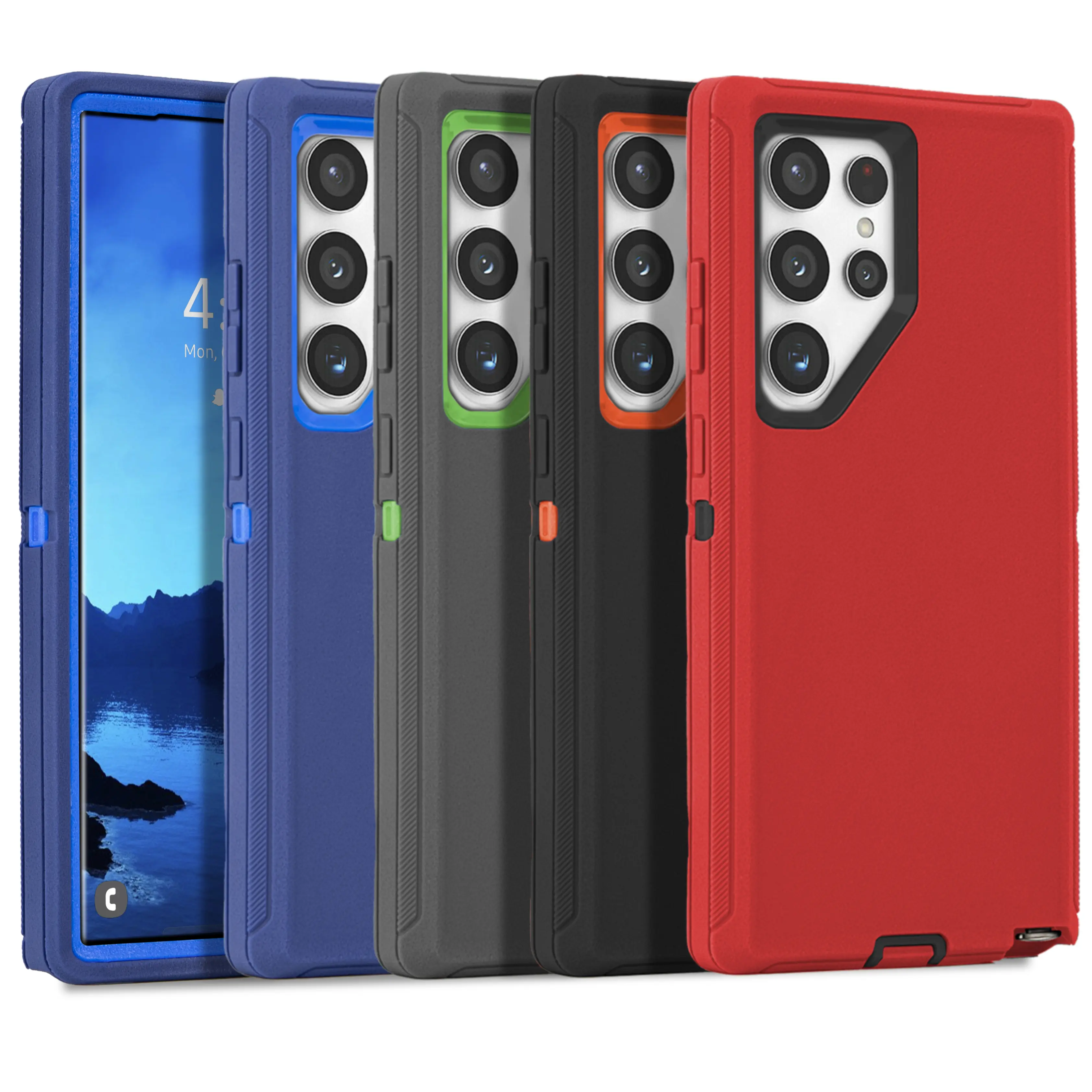 NevEND Shockproof Defender Case For Samsung Galaxy S26/Ultra/Plus/ S25 S24 S23 S22 S21 Plus Heavy Duty Triple Layer Rugged Cover