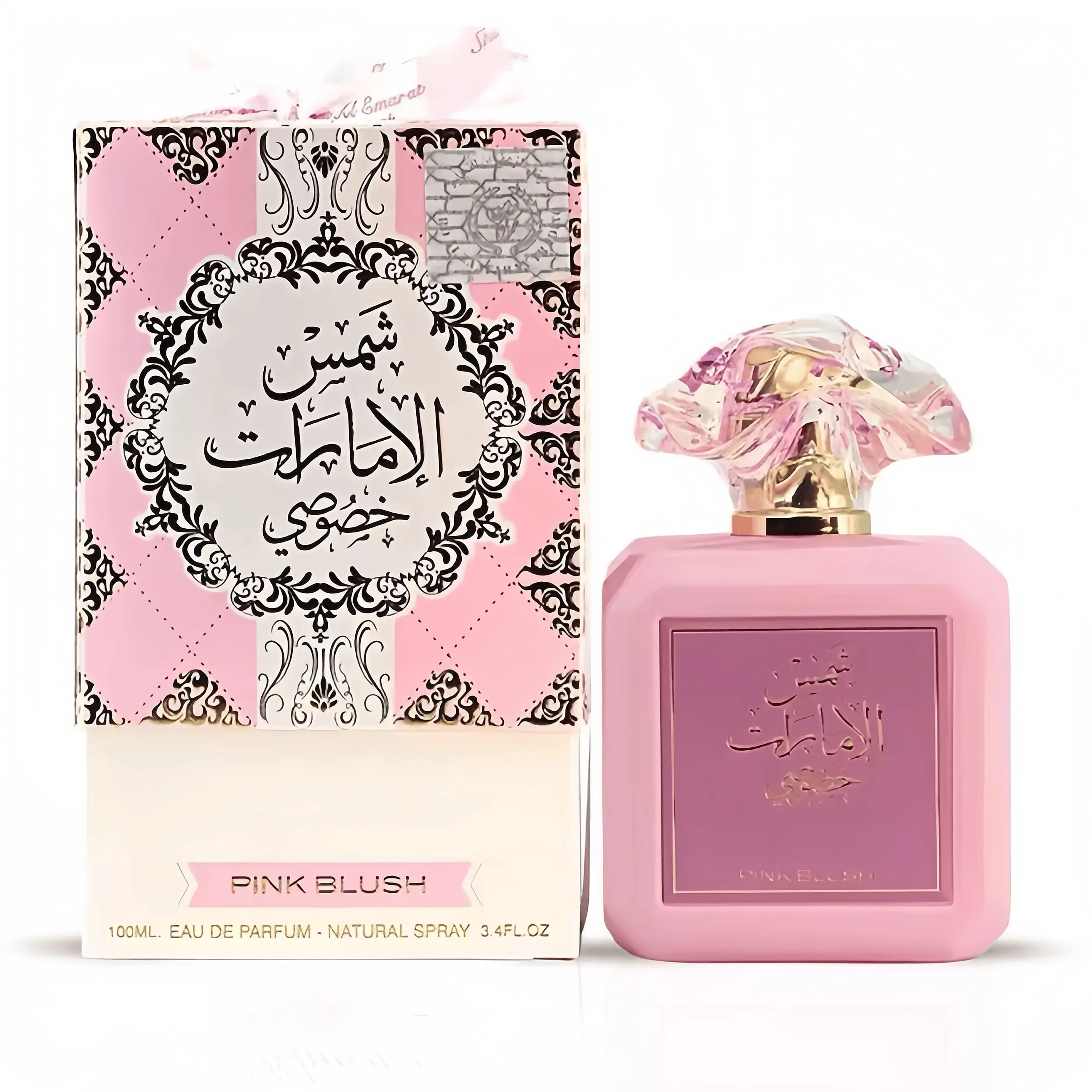 Pink Blush Eau De Parfum 100ML,Perfume for Women,marshmallow perfume,vanilla perfumes,Marshmallow & Pistachio Sweet Scent,Blended with Vanilla & Soft Floral Notes,long lasting scent,perfume luxurious gift