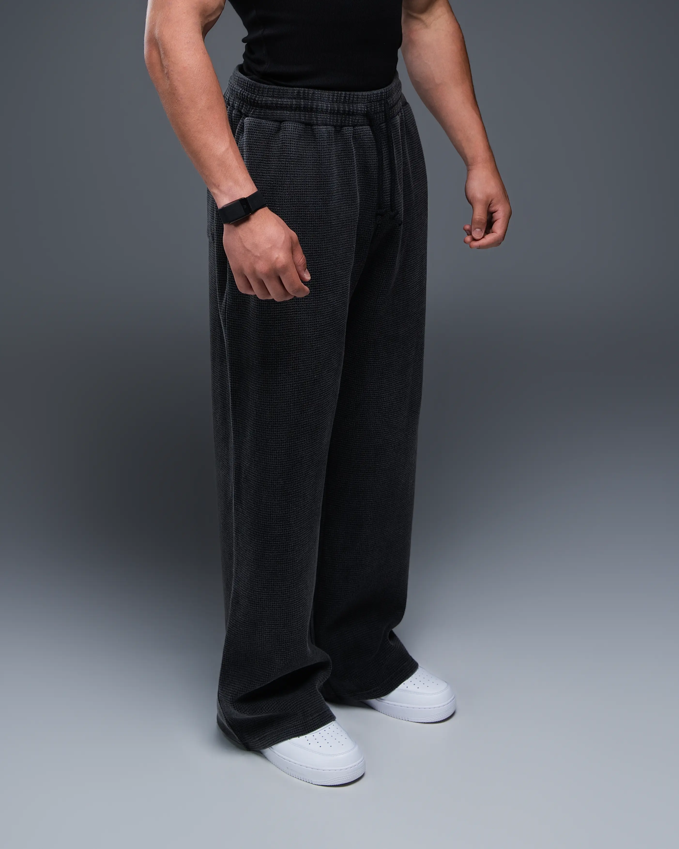 Ekko Waffle Project: Heavy Weight Blank Sweatpant 100% Cotton
