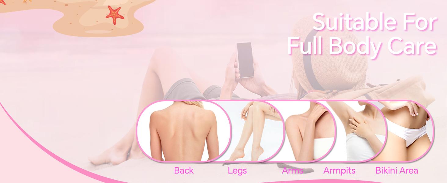 Electric Shaver for Women Best Electric Razor for Womens Bikini Legs Underarm Public Hairs Rechargeable Trimmer with Detachable Head Cordless Wet Dry Use Precise Safe Christmas Gift New Year Gift Shaving Waterproof