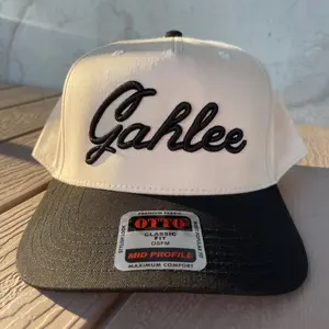 Gahlee Embroidered Puff Hat
