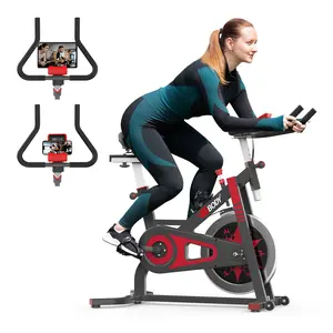 Indoor Exercise Bike – Stationary Cycling Bike for Home Gym, Fitness Workout Equipment, 330lbs Capacity, Smooth & Quiet Cardio Training Machine