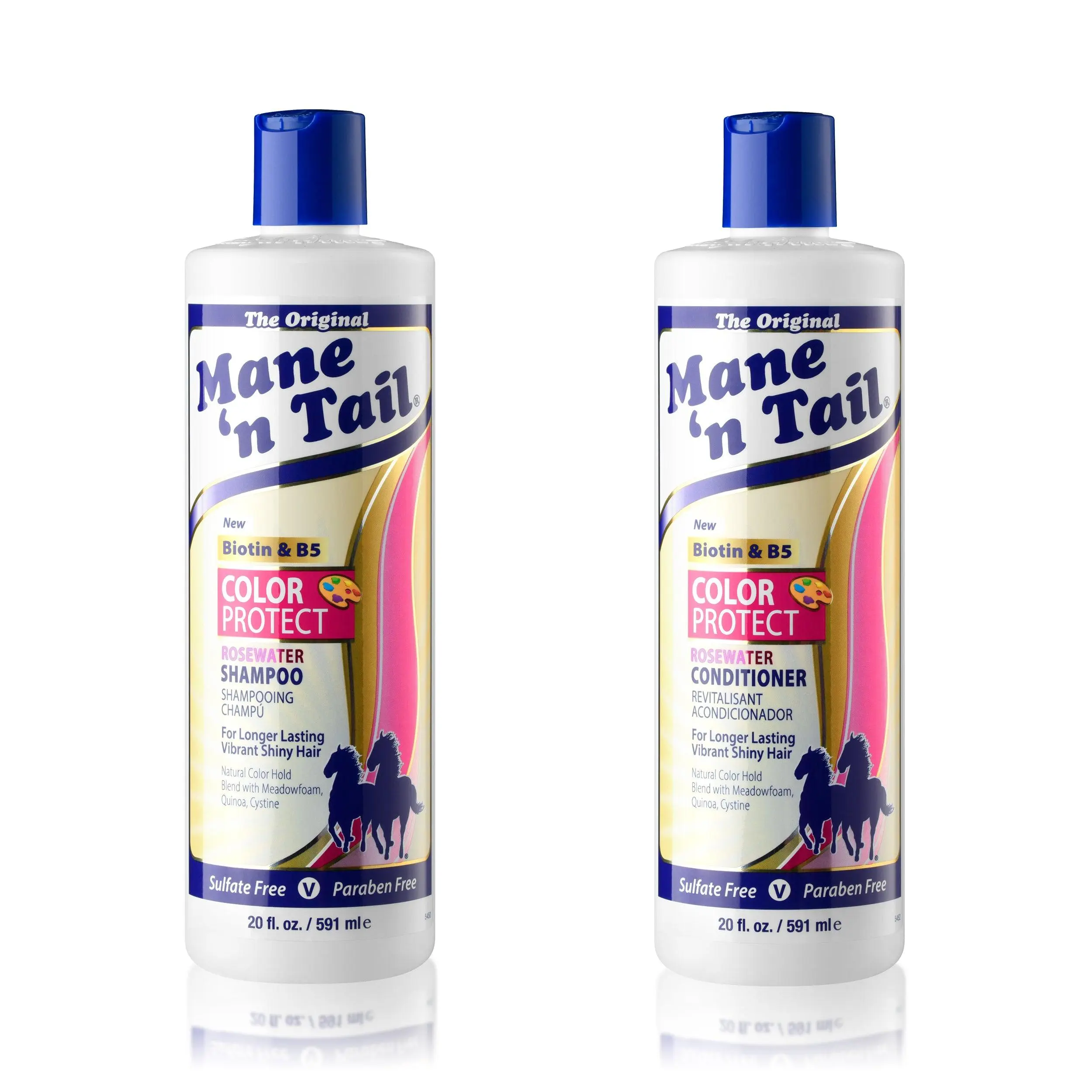 New Color Protect Shampoo & Conditioner 20oz each Sulfate & Paraben Free