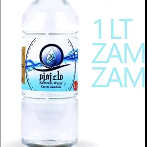 Zam Zam Holy Water 1 Liter - 100% Authentic from Makkah - Spiritual Drink for Religious Use -  Essential for Muslims -