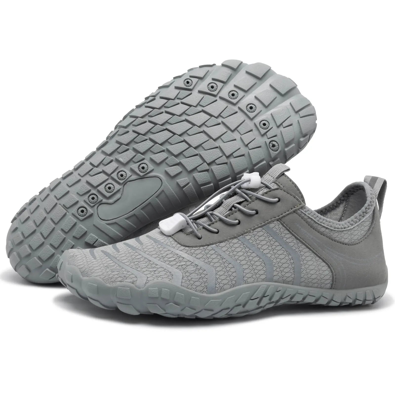 Women's Men/Women Barefoot Laces Shoes - 2026 Minimalist Wide Toe Box Footwear, 0 Drop, Slight Arch Support, Breathable, Non-Slip Flexible, Metatarsal Guard, Cloud-Like All Seasons for Trail Running, Walking, Running Athletic Footwear, Outdoor Running Foo