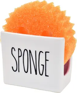 Home Porcelain Sponge Holder for Kitchen Sink