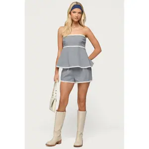 Ellie Lacey Gingham Shorts