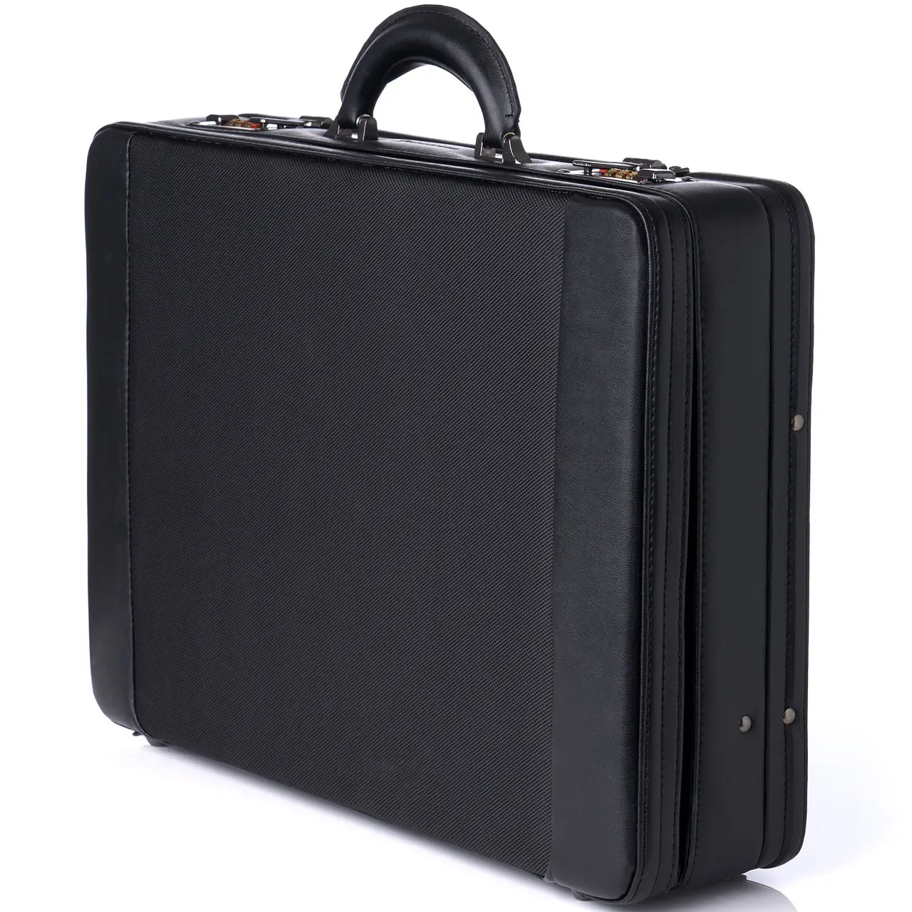 Alpine Swiss Expandable Attache Case Dual Combination Lock Hard Side Briefcase Travel Essentials
