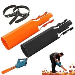 Leaf Blower Attachment, Round Leaf Blower Air Booster, Blade Blower Air Flow Amplifier 2–4 Inch Universal Adapter Lb615/765 and 2–4 Inch...