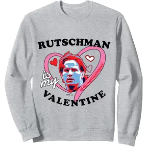 Adley Rutschman Baltimore Baseball Is My Valentine MLBPA Sweatshirt - Size S-5XL Unisex NI9