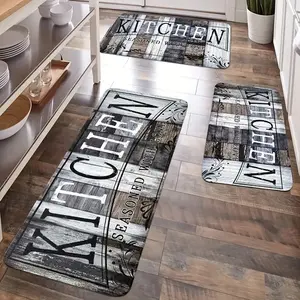 Witch Kitchen Mat Non Slip Halloween Doormat Machine Washable Flannel Indoor Outdoor Home Decor Ultra Comfortable quick drying bathroom mat decorative area rug indoor area Durable Slip Resistant