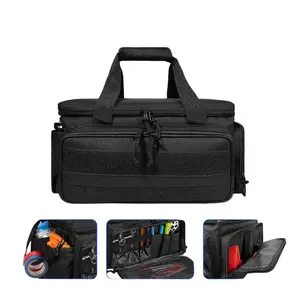 Wide Mouth Portable Tool Bag, 14 Inch Tool Kit, Durable Design for Mechanics and DIY Enthusiasts, Easy Access and Storage, Tool Bag Organizer