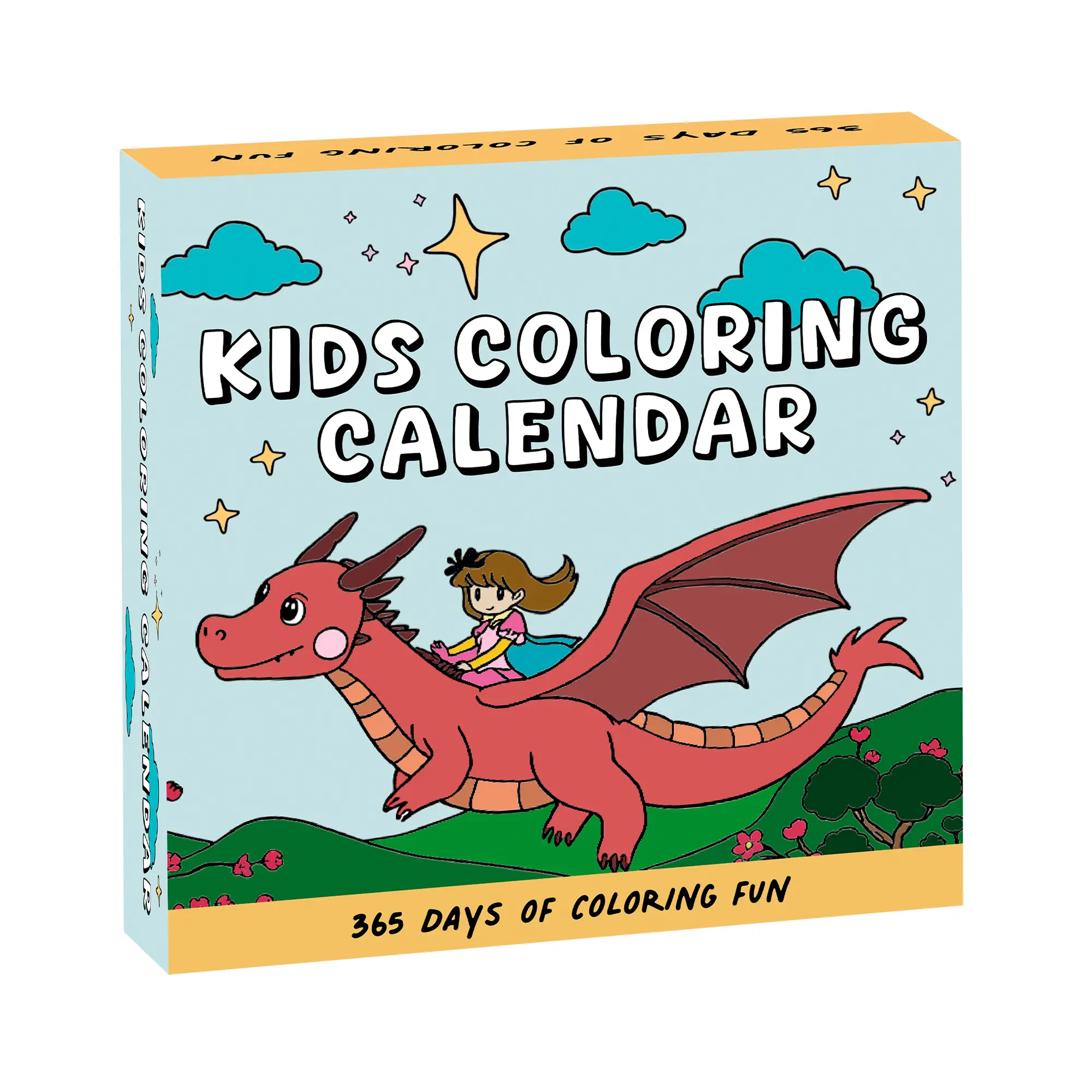 Kids Coloring Calendar Kids Coloring Calendar