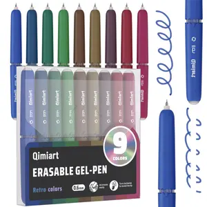 Erasable Gel Pens, Multi Purpose Pens, 9/45 Colors Rotary Retractable Fine Point Erasable Pens,Vibrant Color Selection,Cute Eggshell Design,Erasable Ink,Make Mistakes Disappear for Drawing Writing Planner and Crossword Puzzles