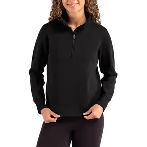 Cutter & Buck Roam Epic Versatility Recycled Womens Quarter Zip Pullover