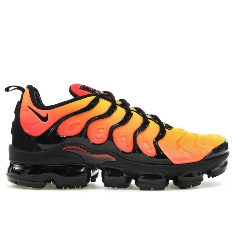 Nike Men's Air VaporMax Plus Black Orange Crimson Running Shoes, from StockX