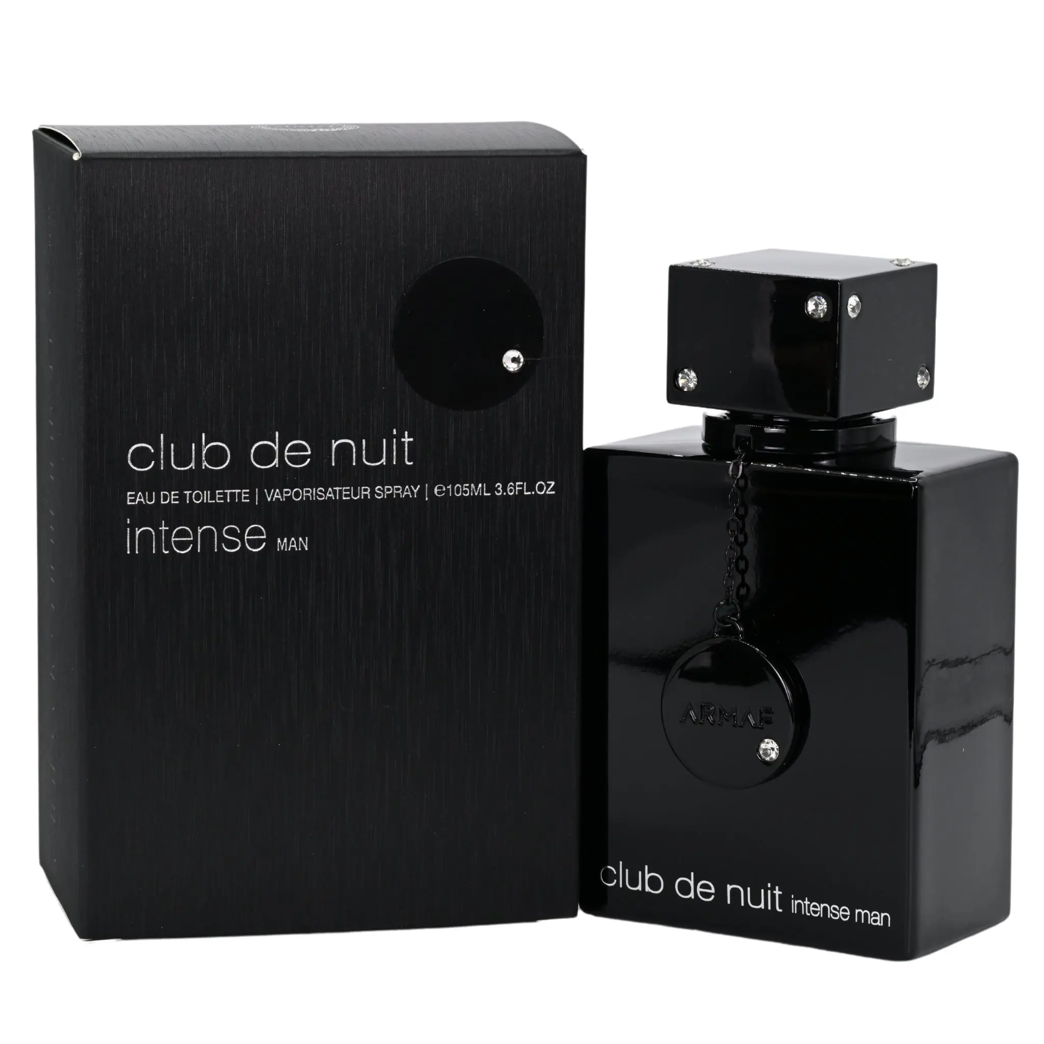 Armaf Club de Nuit Intense Man Eau de Toilette (EDT), Aromatic Woody Men's Cologne, Signature Fragrance with Birch, Amber & Lemon Notes, 3.6 fl oz, Aromatic Woody Fragrances, Edt Spray, Citrus, Ambergris Base, Smoky Birch Depth