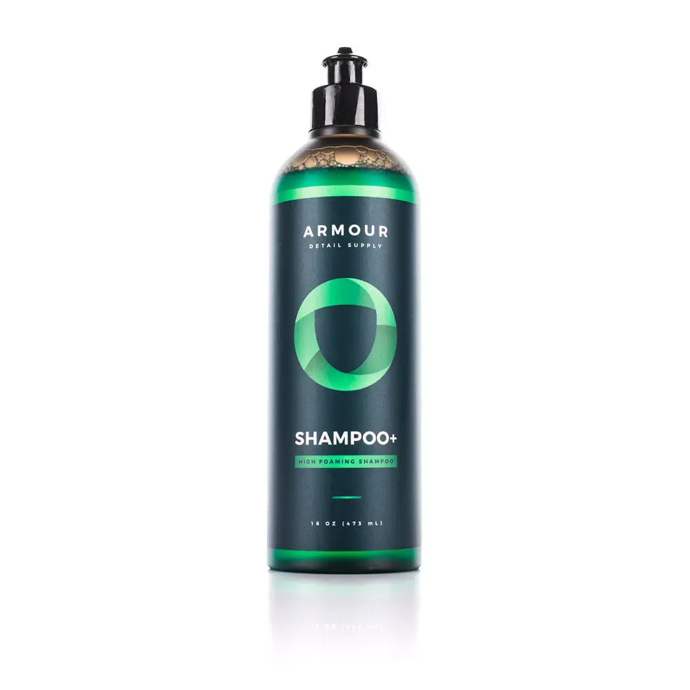 Armour Detail Supply High-Foaming pH Neutral Concentrated Liquid Car Shampoo, Professional Automotive Safe Cleaner with Foaming Agents & Rich Lather, Compatible with Foam Cannons or Bucket Washes, Car Detailing, Vehicle Clean
