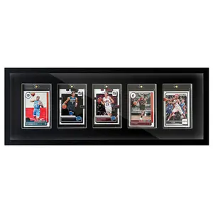 CCDCC 1/2/4/5/6/8/10/30 Graded Sports Card Display Case Basketball Baseball Star Card Display Frame With UV Protection PC Glass