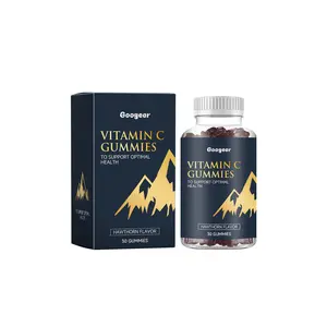 Googeer：Vitamin C Gummies For Adults, Immune Support Vitamin D & Zinc Gummies With Powerful Antioxidant Vitamins C D & E - 30 Gummies, Hawthorn flavor