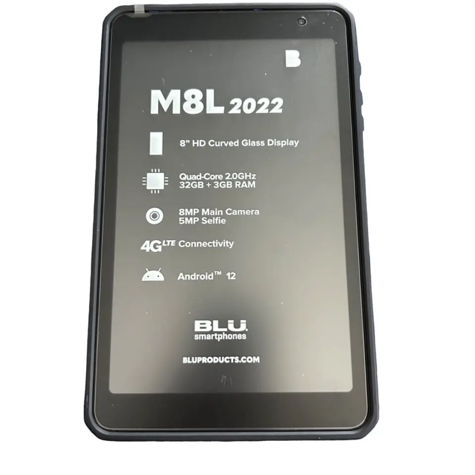 BLU M8L 8in tablet BLU M8L 8in tablet