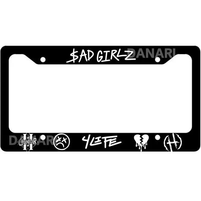 Sad Girlz 4 Life License Plate Frame, Car Accessories