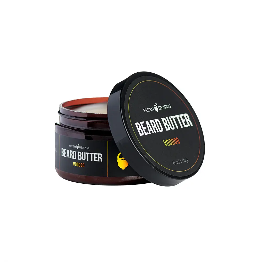 Beard Butter - "Voodoo" Jasmine & Eucalyptus Cologne Scented Beard Butter - Moisturize & Soften Beard - Remove Dandruff & Itch