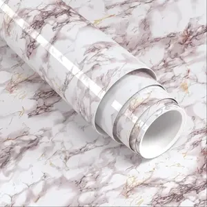 1 Roll Silver Marble Pattern Wallpaper, Glitter Textured Removable Paper for Christmas Party Backdrop, Marble Backsplash Wallpaper, Perfect for Celebrations and Events