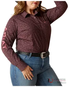 WOMEM ARIAT ANCESTRY PRINT LONG SLEEVE SHIRT 10047226