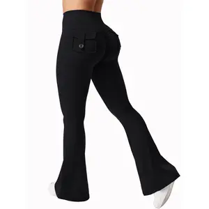Women's High Waist Pants, Breathable Sporty Leggings for Gym, Workout & Casual Wear