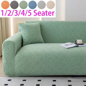 Anti-Wrinkle Sofa Cover Set, Elastic Texture Design, Easy Care & Installation, Furniture Protector, Suitable for Lazy Users, Elastic Sofa Slipcover