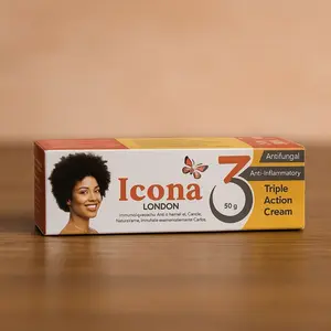 Icona London 3 triple action cream for face and body 50g