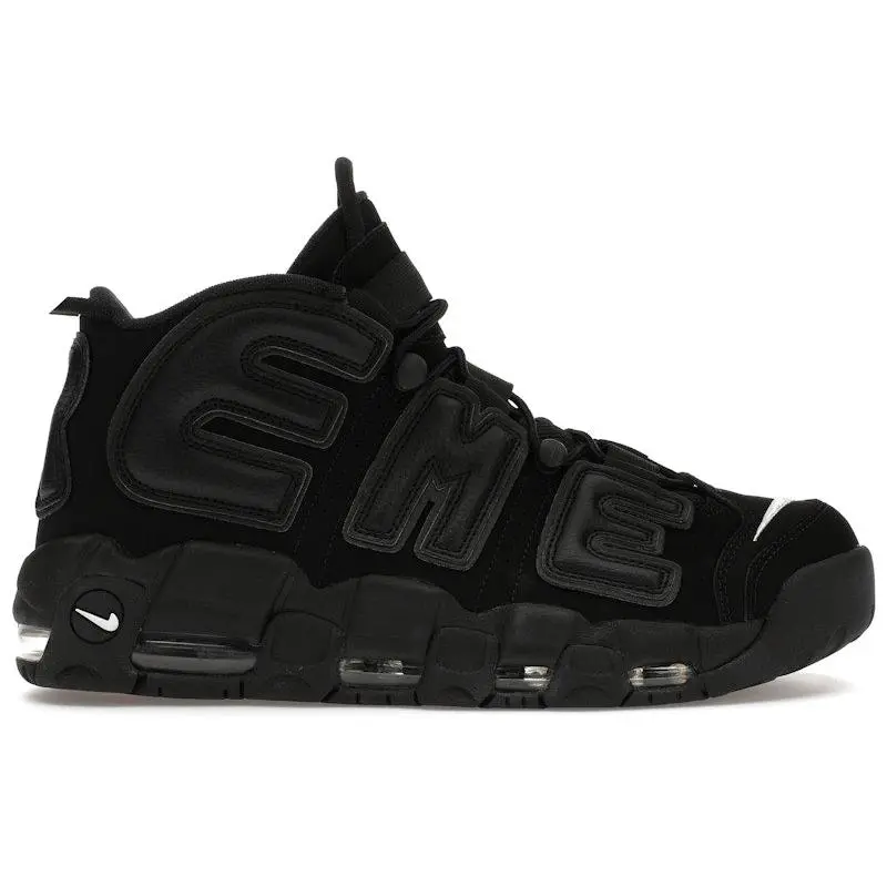 Nike Men's Air More Uptempo Supreme Suptempo Black Basketball Shoes, from StockX