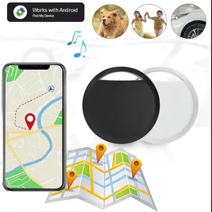 Qrd Smart GPS Tracker Tags, Compatible with iOS/android, Wireless Tracker for Luggage, Keys, Backpacks, Cr2032 Batteries Included