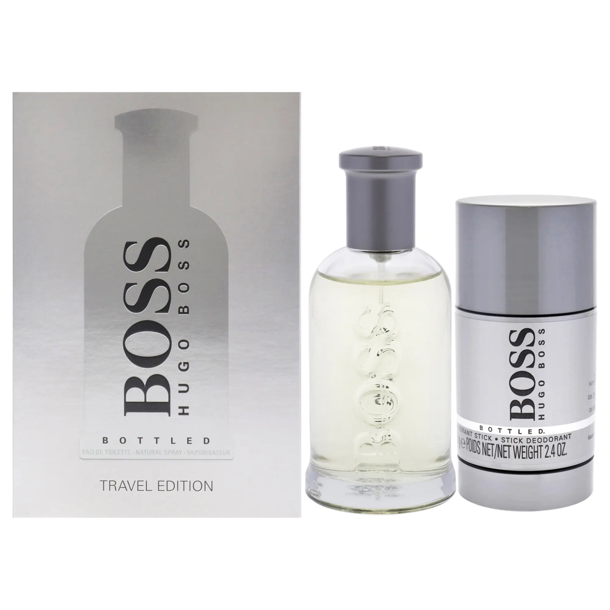 HUGO BOSS Boss No. 6 Men's 2-Pc Fragrance Gift Set - 3.3oz EDT Spray, 2.4oz Deodorant Stick